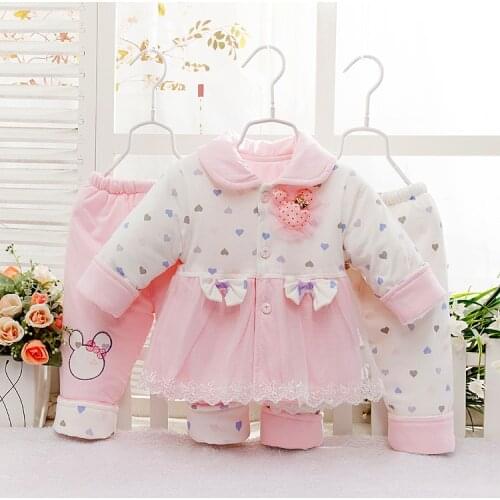 Princess girls thin cotton lace three piece suit