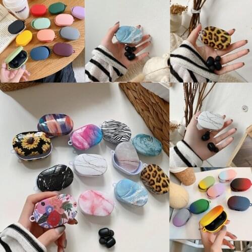 Hard shell Gradient Color marble Protective Earphone Case For Xiaomi MI Redmi AirDots Wireless Bluetooth Protection headset bag