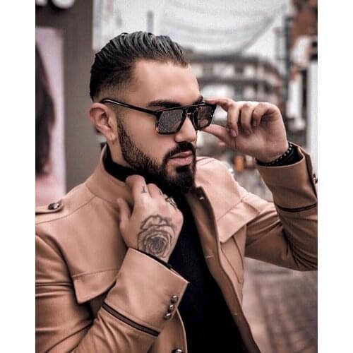 AOZE 2020 Luxury retro trend ladies sunglasses High Quality brand design mens outdoor Casual driving sunglasses oculos feminino