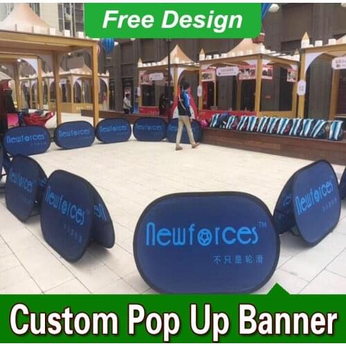 Free Design Free Shipping Vertical Top Banner Frame Pop Up A Frame Banner Banner Frame Stand