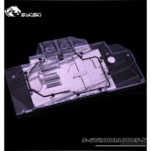 Bykski N-GV2080TIAORUS-X GPU Block for GIGA AORUS RTX2080Ti