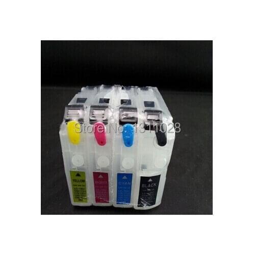 INK WAY NEW CHIPPED Short type refillable inkjet cartridge for LC563 LC567 LC565 used for MFC-J2510 MFC-J2310