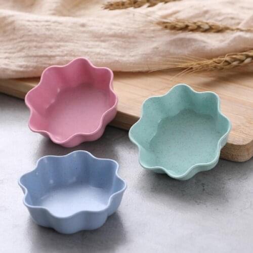 3 Colors Sauce Holder Creative Bright-colored Wear-resistant Beautiful Heart Shape Sauce Dish for Daily Use/Car