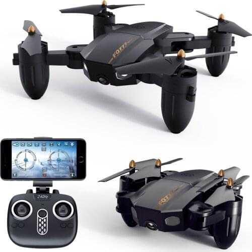 Folding drone WIFI aerial shooting fixed height remote control aircraft toy boy kid girl birthday gift christmas love
