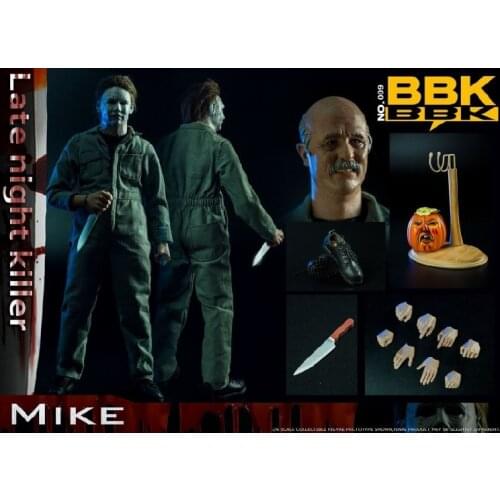 BBK BBK009 Halloween Night Killer Mike 1/6 Action Figure