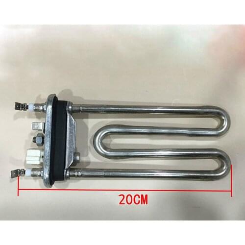 Electric heating tube u-shaped tubular heating element washing machine heating element with temperature sensor 230V1800W
