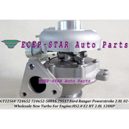GT2256V 724652 724652-5001S 724652-0001 79517 Turbo Turbocharger For FORD Ranger Navistar Power stroke 2002- HS2.8 HT E2 2.8L