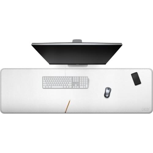 Gaming Mouse Pad Computer Mouse pad Waterproof large size Anti-slip PU Leather Desk Mat for office work game