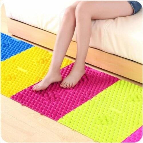 Square Version Toe Board Massage Stress Relief Body Hand Foot Massager Foot Trigger Point Foot Pain Massage Spiky Supply Cu T5A9