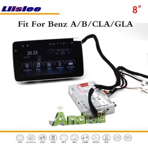 Liislee Car Android Multimedia For Benz A / B / CLA / GLA Without AUX - Stereo Radio BT WIFI CD DVD Player GPS Navigation System