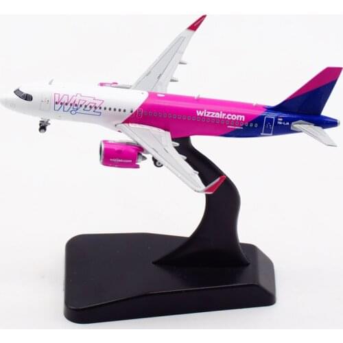 1/400 Scale 320 Plane Model Alloy Diecast A320 NEO HA-LJA WIZZ Air Airline Aircraft & Toy Airplanes Collectible Show Model Toy