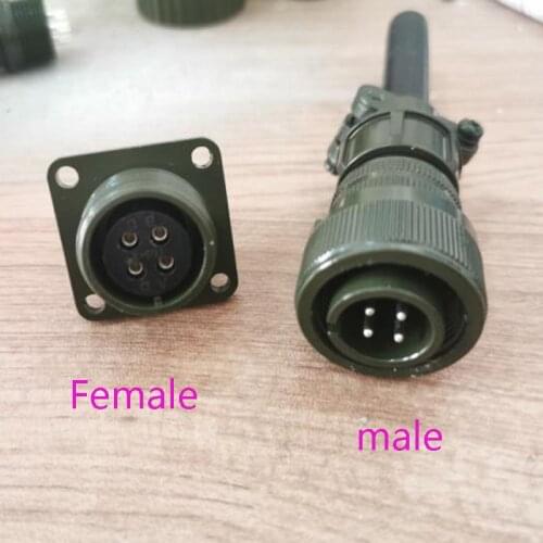 MS3106A14S 2P/3P/4P/5P/6P/7P Aviation Plug 14S-2-5-6-7-9-3 US Military Standard Connector MS3106A14S Socket