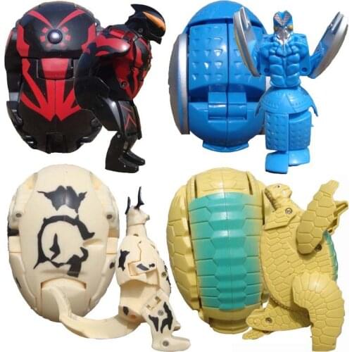 Cartoon toys Deformation dinosaur Monster egg Anime toys deformation robot dino Gashapon children educational toys