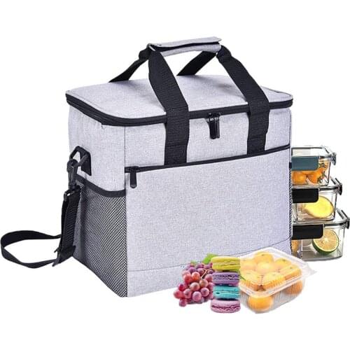 33L Insulated Thermal Insulated Lunch Box Outdoor camping oicnic bag Ultralight Waterproof Dinner container Tote Food Bags
