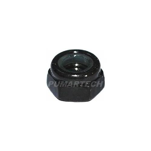New hot selling DIN985 M3*10 Nylon Lock Nut Metric Black Carbon Steel 100