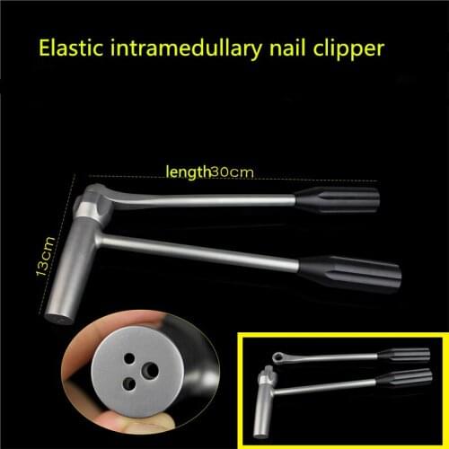 Orthopedic instrument medical elastic intramedullary Kirschner wire scissor snip bone needle tail pin intramedullary nail cutter
