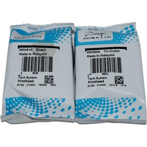 M0H50A M0H51A Printhead For HP GT51 52 Head for HP Deskjet GT5810 GT5820 310 311 318 319 400 410 411 415 418 419 Ink Tank System