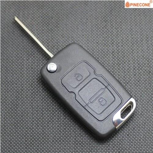PINECONE for GEELY EMGRAND 7-RV EC7-RV EC715-RV EC718-RV GLEAGLE GX7 ENGLON Car Key Case 2 Buttons Replace Key Fob Shell Housing