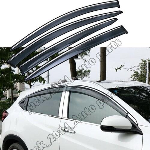 For Honda Vezel HR-V HRV 2014 2015 2016 2017 2018 Window Visor Vent Rain Sun Guard
