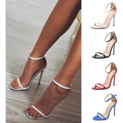 Sexy High Heels Women Shoes Stiletto Heels Women Heels Sandals Buckle Ladies Shoes Women Pumps Comfort Heeled Shoes 2021