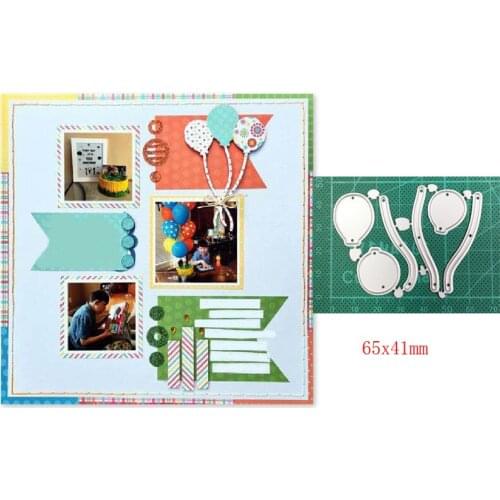 Party Balloon Metal Cutting Dies Cut Die Mold Decoration DIY Scrapbooking dies Paper Craft Knife Mould Blade Punch Stencils Dies