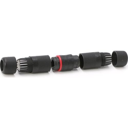 Waterproof RJ45 Connector Cable Network Double Head Adapter Coupler Extension