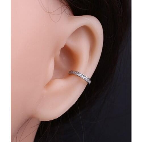 Micro ear bone clip female high-end sense of no piercing painless ear clip earrings 2020 new trendy personality