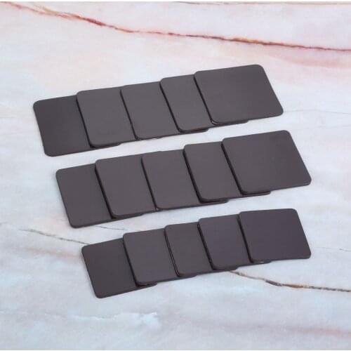5Pcs Square Magnetic Refrigerator Sticker Fit Glass Cabochon Fridge Magnet DIY Refrigerator Magnet Blackboard Sticker 38mm
