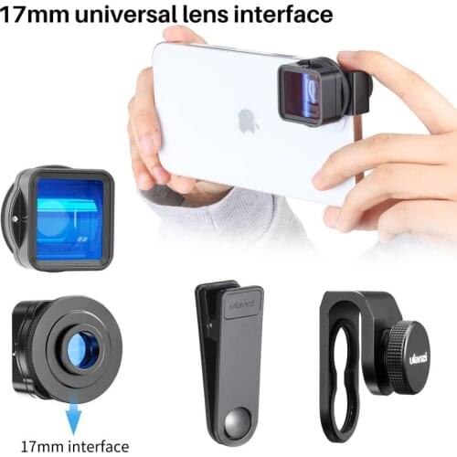 Ulanzi 1.55XT Anamorphic Lens for iPhone 12 Mini Pro Max 11 1.55X Wide Screen Video Widescreen Slr Movie Video lens