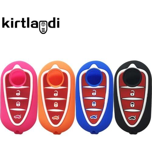 Car accessories holder Key case cover For alfa romeo giulietta Mito GT 4C myth junior 3 Buttons Remote Key Shell Fob protector