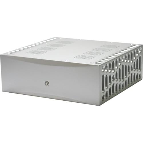 CJ-147 All aluminum amplifier chassis / Preamplifier case / AMP Enclosure DIY box (430 *150*402mm)