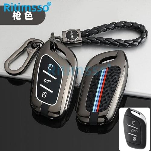 Colorful Car Remote Smart Key Cover Case Holder Shell For MG ZS EV MG6 EZS HS EHS 2019 2020 For Roewe RX5 i6 i5 RX3 RX8 ERX5