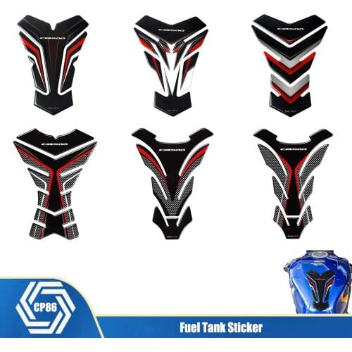 For Honda CB500 CB500F CB500X CB 500 500F 500X 3D Carbon Fiber Motorcycle Fuel Tank Sticker Protection Sticker