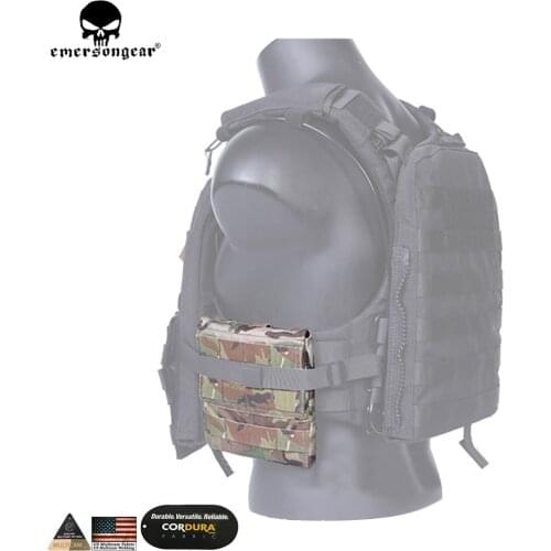 EMERSONGEAR AVS Side Armor Carrier Set Molle Protective Carrier for AVS JPC Vest Mutlicam Hunting Accessories EM8329