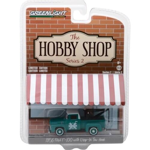 GreenLight 1:64 1956 Ford F-100 Alloy model car Metal toys for childen kids diecast gift