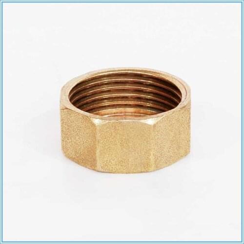 Brass fittings Hex Head Pipe Connector Fitting 1/8" 1/4" 3/8" 1/2" 3/6" Female Thread Pipe Plug Fitting