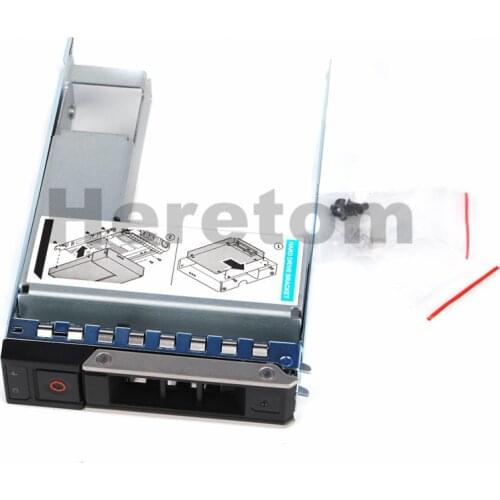 Heretom X7K8W +9w8c4 2.5"to 3.5" Adattatore tray for POWEREDGE SERVER R740 R740xd R940 3.5 " incl. 2.5 " HDD Adapter