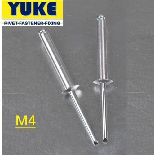 M4 Pop Rivets Rivetti 20pcs Alu Steel Dome Head Blind Rivet Remaches Rebites Slepe Kovice Kniedes заклепки GB12618 Klinknagel