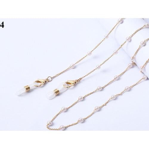 Glasses Metal Hanging Chain Mask Chain Lanyard Hanging Chain Sunglasses Chain Anti-skid Eyeglasses Strap Necklace Lanyard Strap