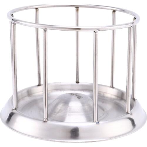 Stainless Steel Reptile Food Bowl Pet Tortoise Lizard Feeder Tray Reptil Drinking Food Water Bowl Dish Feeder Tool