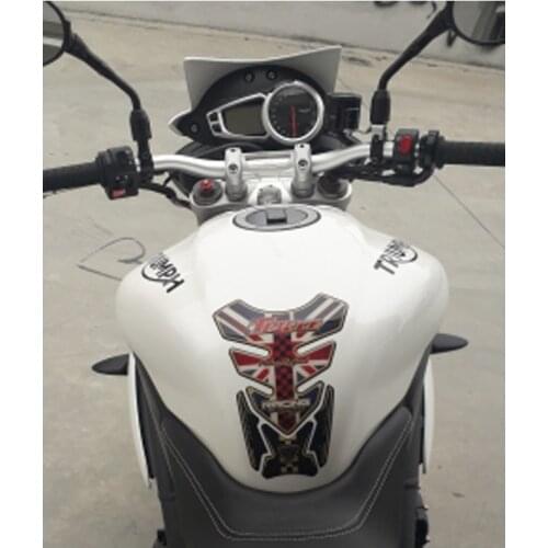 Motorcycle Tank Sticker Decals 3D Tank Pad For Triumph Triple Street Speed Daytona