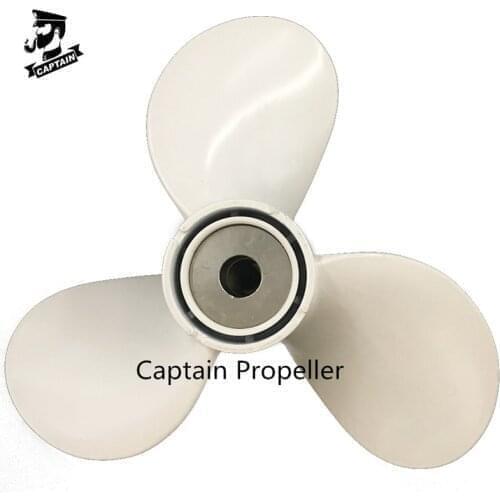 11 1/2x12-H Propeller Fit Yamaha Outboard Engines Pin Drive 40HP Aluminum Spline RH 676-45943-62-EL