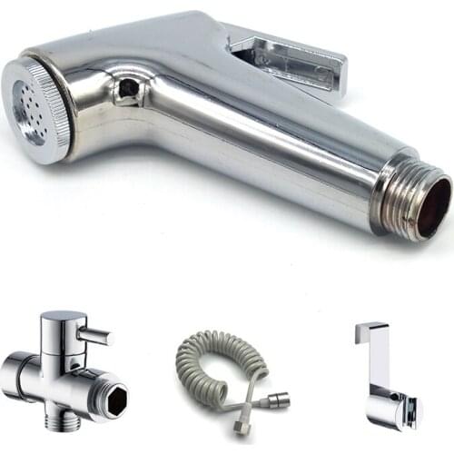 Handheld Portable Diaper Bidet Toilet Shattaf Sprayer Set Bidet Faucet with Shower Hose Bathroom Accessories Set