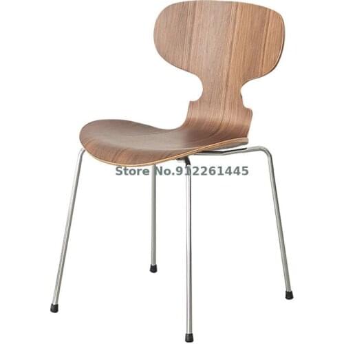 Ant Chair Nordic Minimalist Modern Designer Minimalist Restaurant Chair Leisure Home Dining Chair Coffee Shop Backrest Chair
