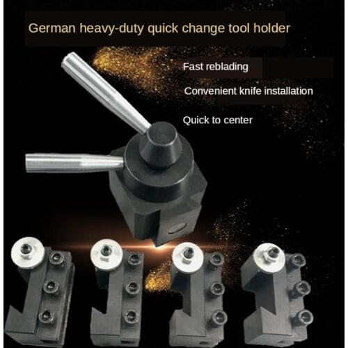 Heavy-duty quick-change tool holder, small lathe quick-change tool holder WM210V