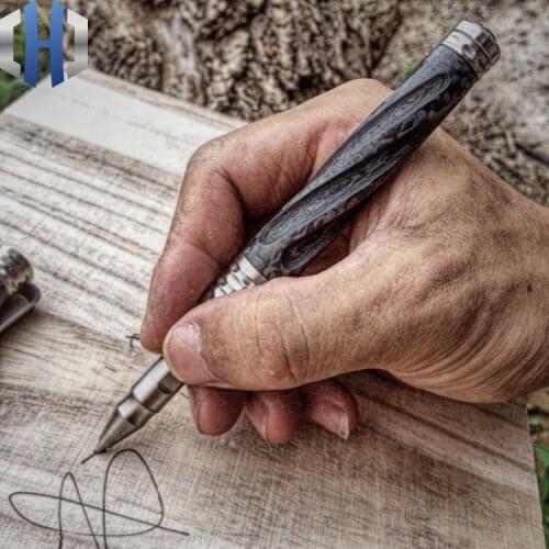 Tactical Pen Carbon Fiber Titanium Alloy Self-defense Defense Pen Attack Survival EDC Pen