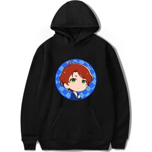 Wonder Egg Priority Hoodie Ai Kawaii Aesthetic Fashion Pocket Paragraph leisure Casual Loose Sweatshirts Anime Carton Cute Print