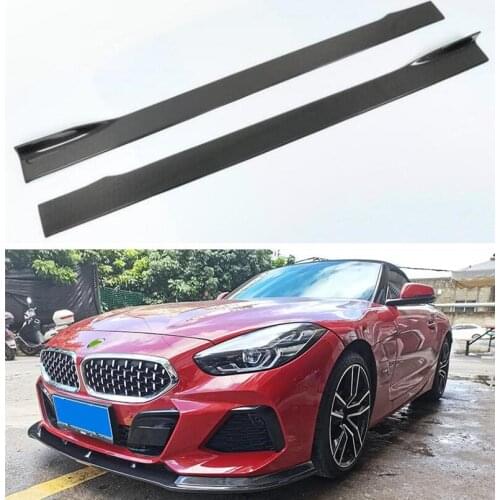High quality REAL CARBON FIBER SIDE BODY SKIRTS KIT LIP COVER FOR BMW Z4 G29 2019 2020 2021 2022