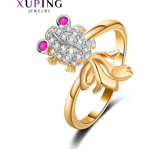 Xuping Jewelry Fashion High Quality Charm Design Ring for Women Party Gift 11026