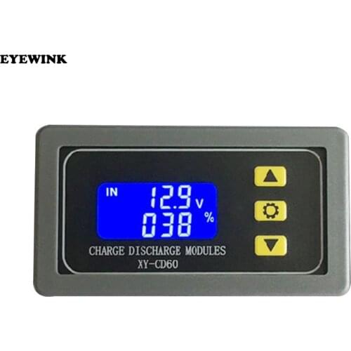 CD60L Solar Battery Charger Controller 12V 24V 48V Charging Discharge Control Module Under voltage Current protector Board